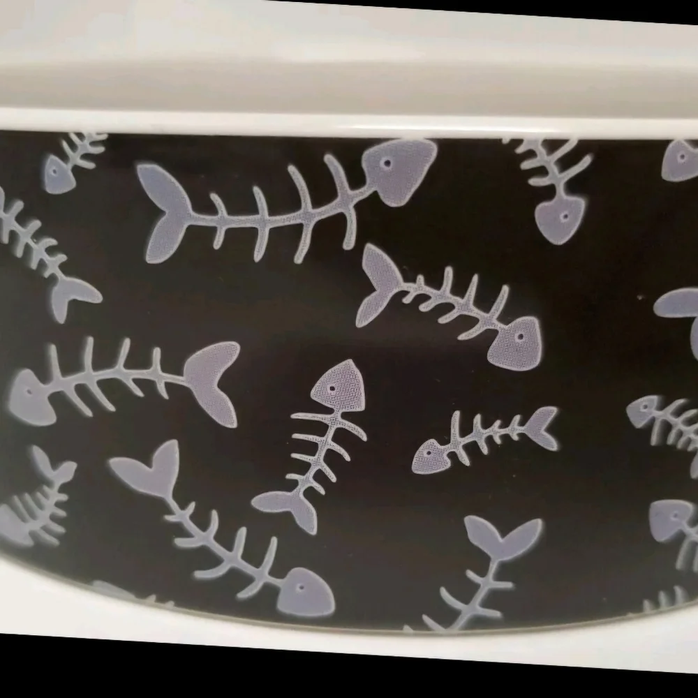 Whimsical 'C is for Cat' Ned Young Lang Second Thoughts 2005 Cat Dish
